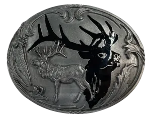 Elk Head Belt Buckle