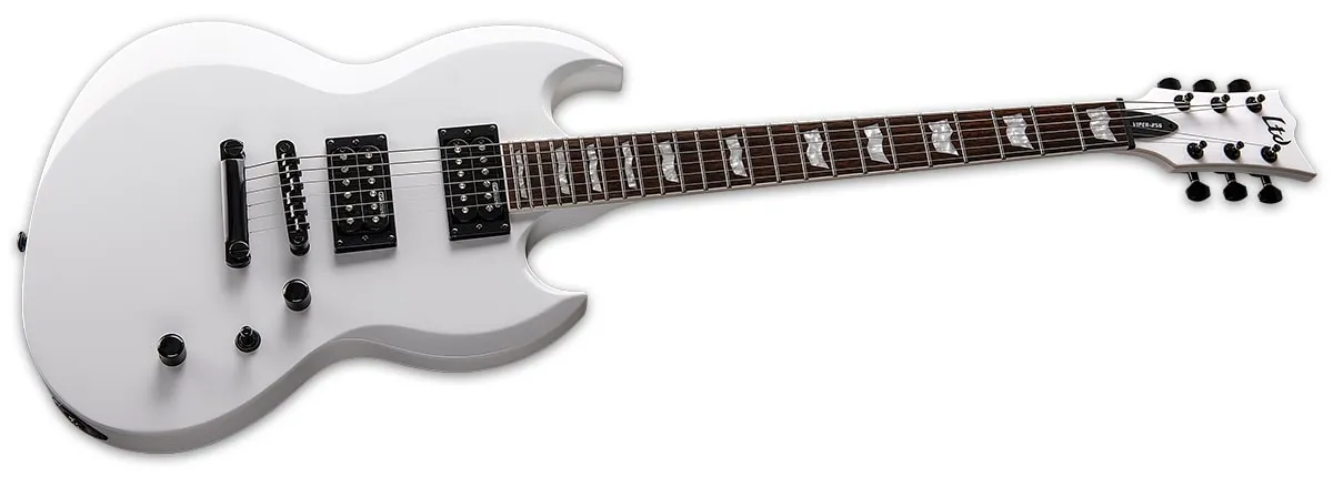 ESP LTD Viper-256 6-string Electric Guitar Snow White LVIPER256SW