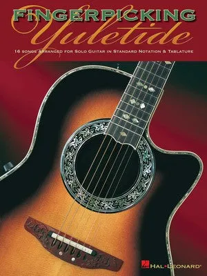FINGERPICKING YULETIDE NOTES & TAB GTR SOLO