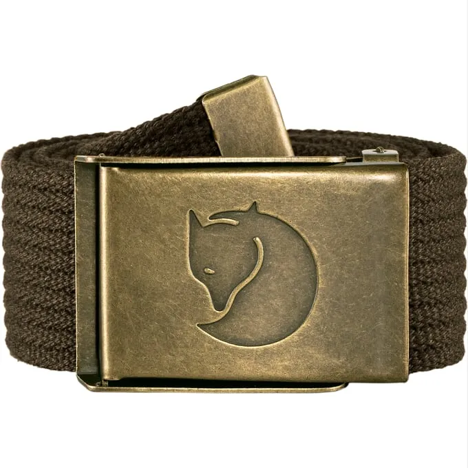 Fjallraven Canvas Brass Belt