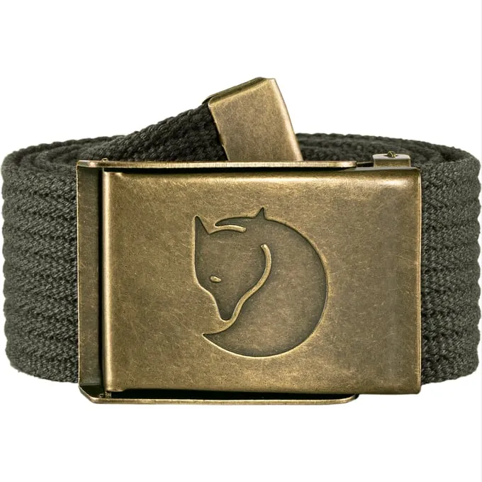Fjallraven Canvas Brass Belt