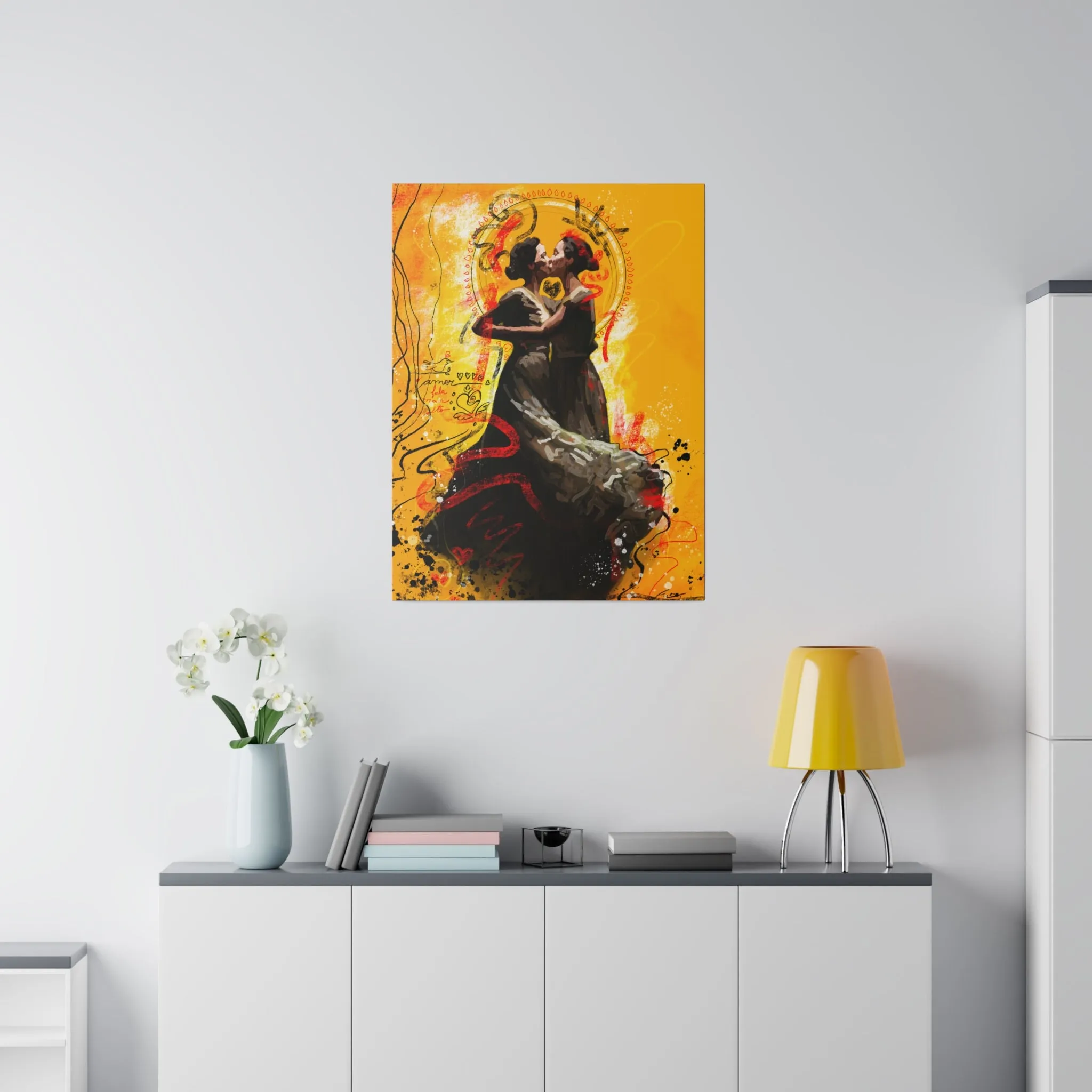 Flamenco Queens - Print on Canvas