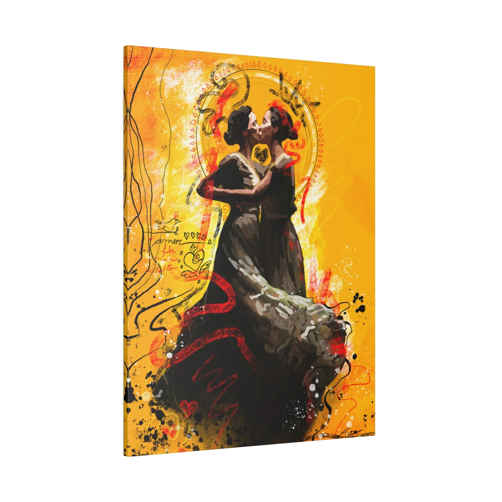 Flamenco Queens - Print on Canvas