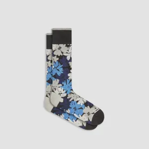 Floral Mid-Calf Socks