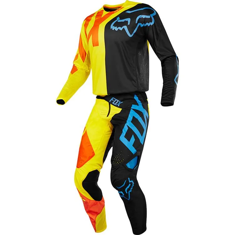 FOX 360 PREME PANTS [BLACK/YELLOW]