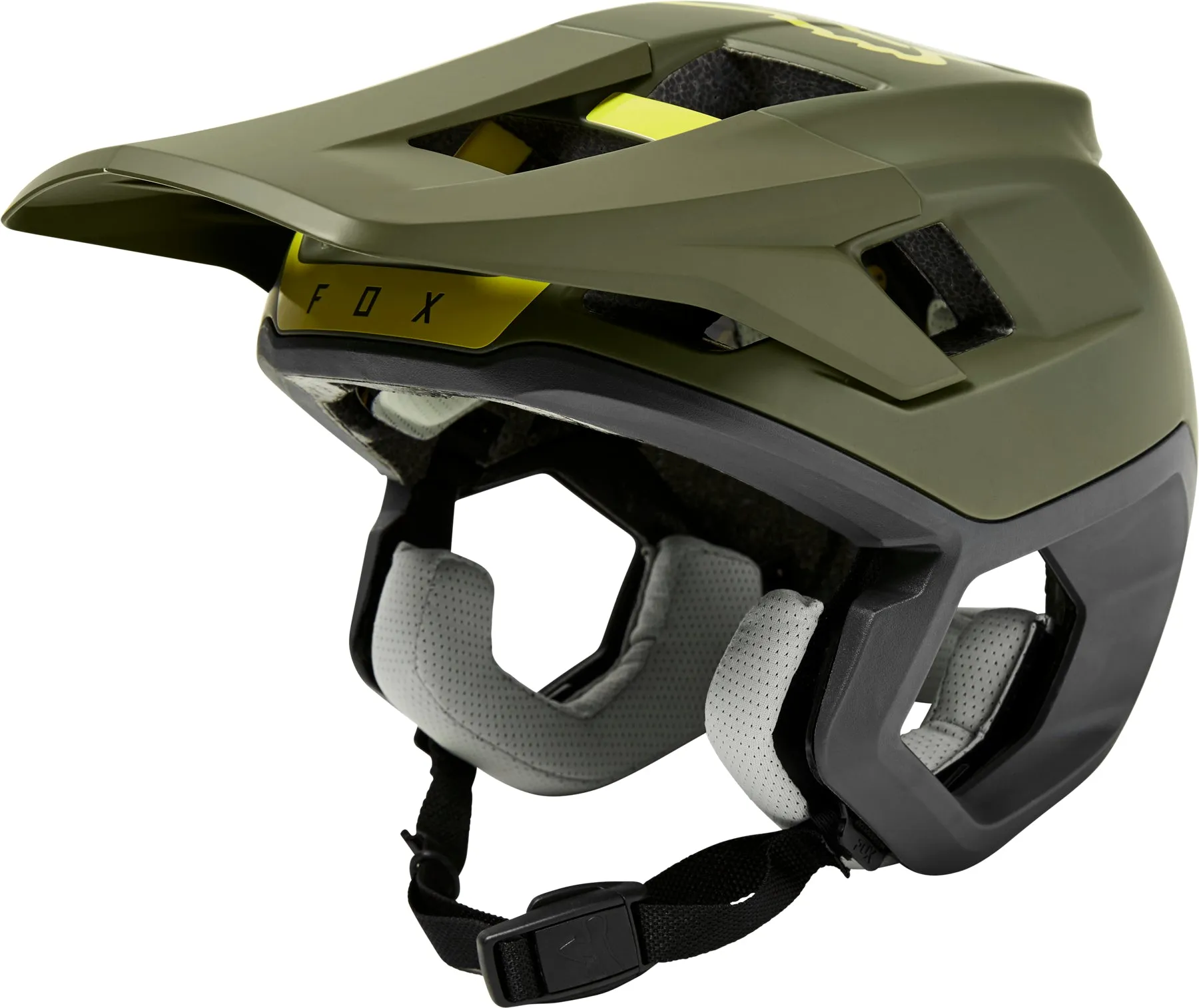 Fox Dropframe Pro Helmet Olive Green