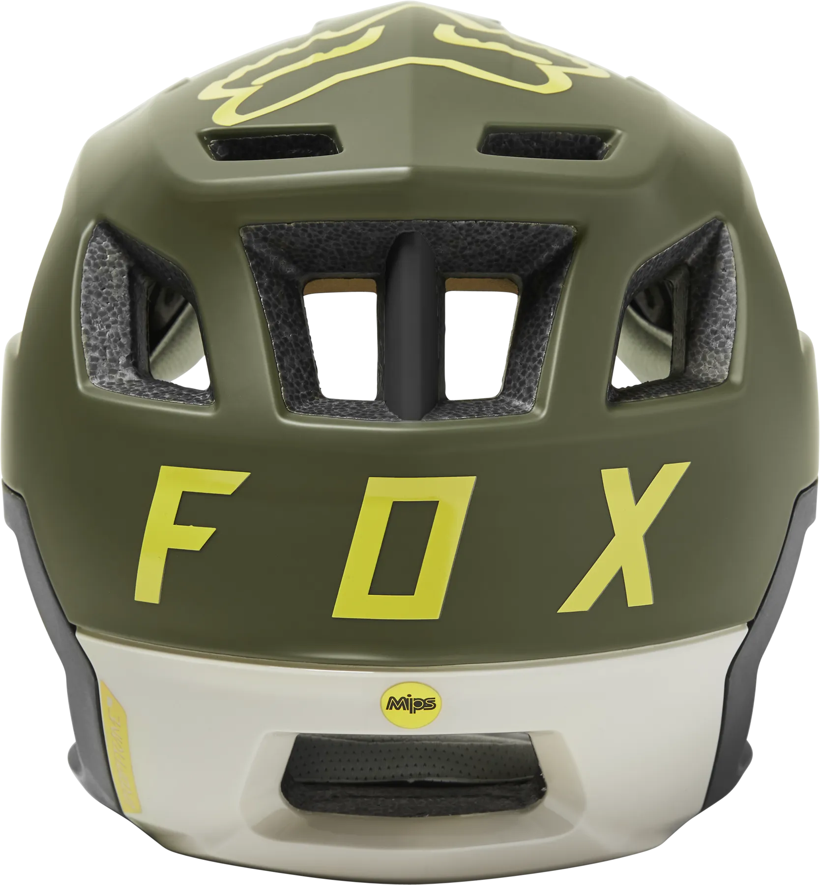 Fox Dropframe Pro Helmet Olive Green