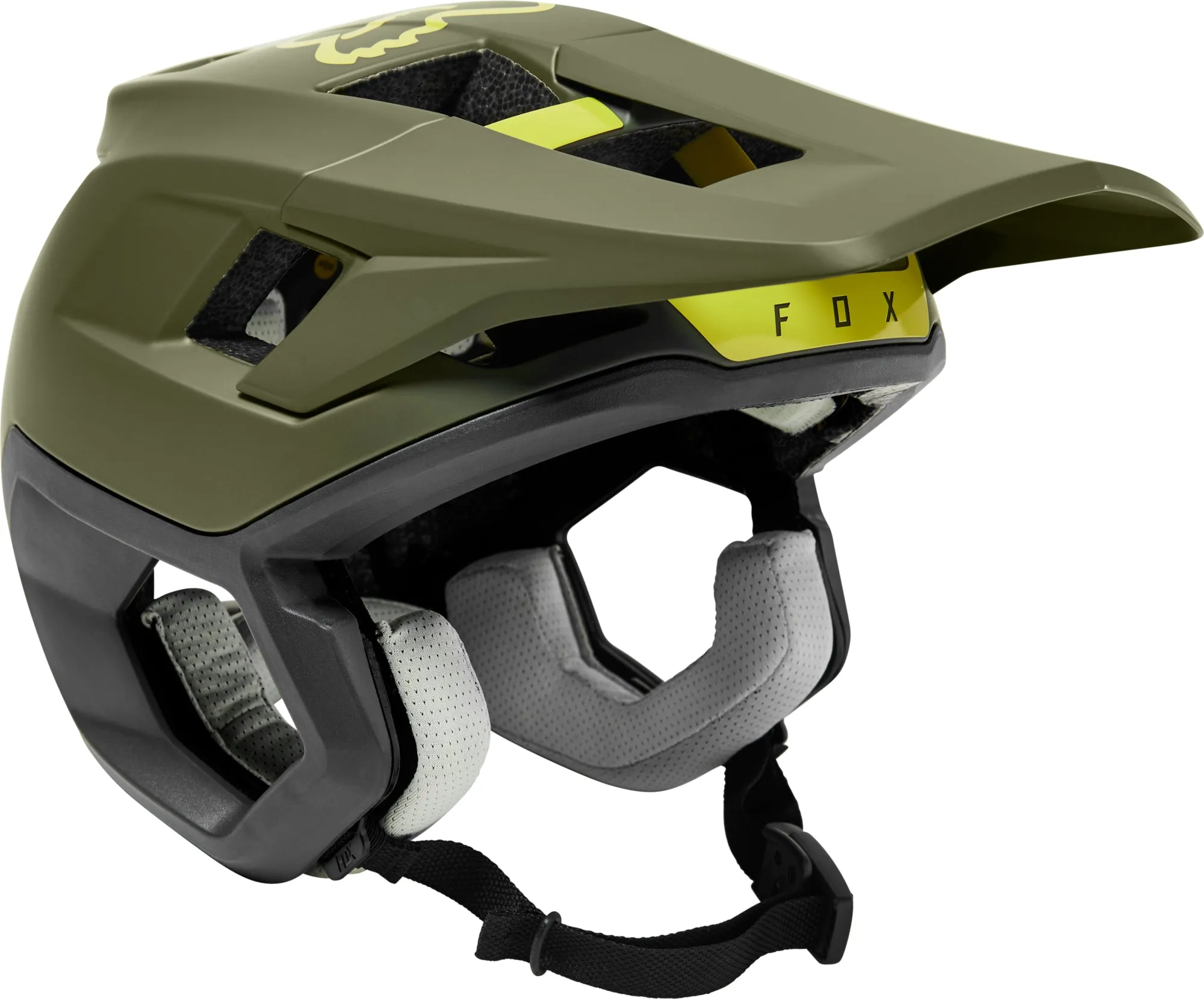 Fox Dropframe Pro Helmet Olive Green