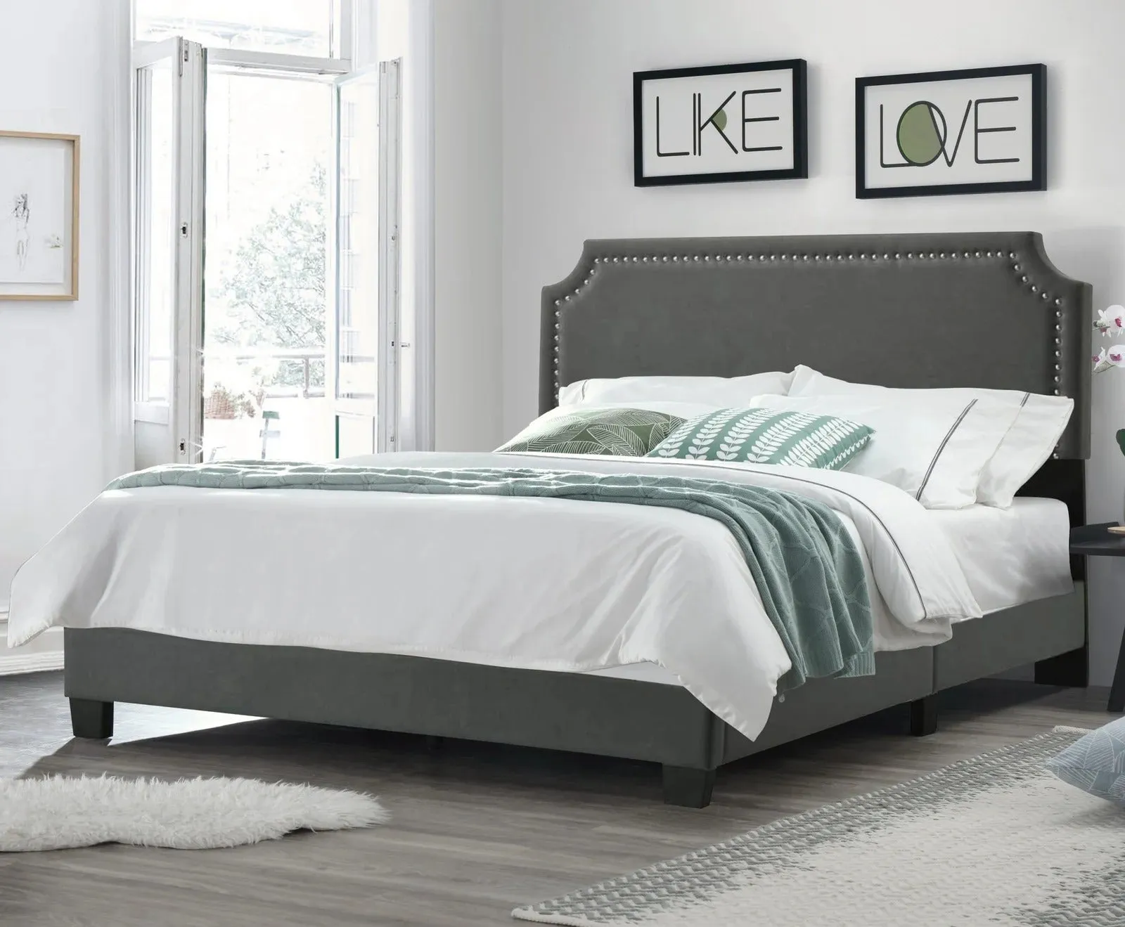 Fredson Upholstered Low Profile Standard Bed