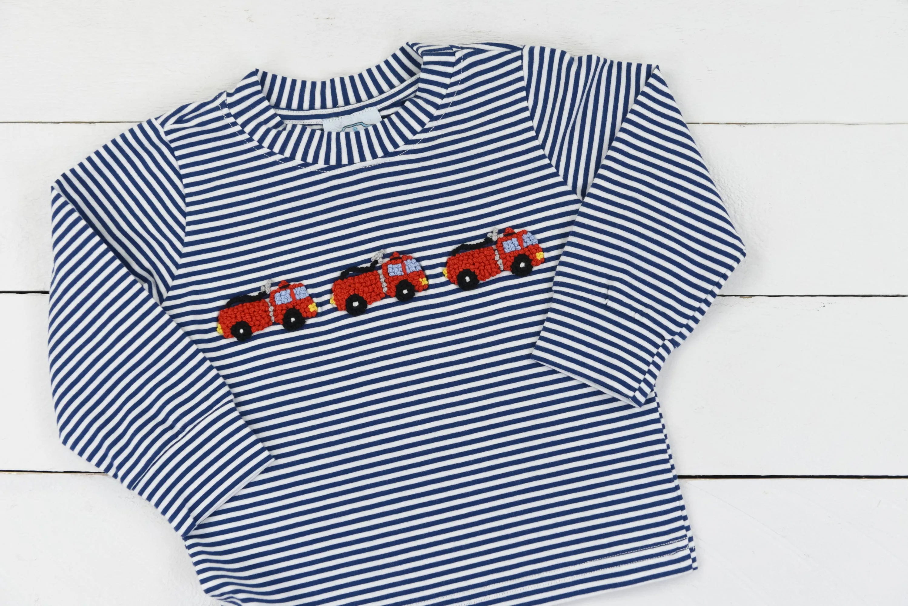 French Knot Firetruck Shirt Only