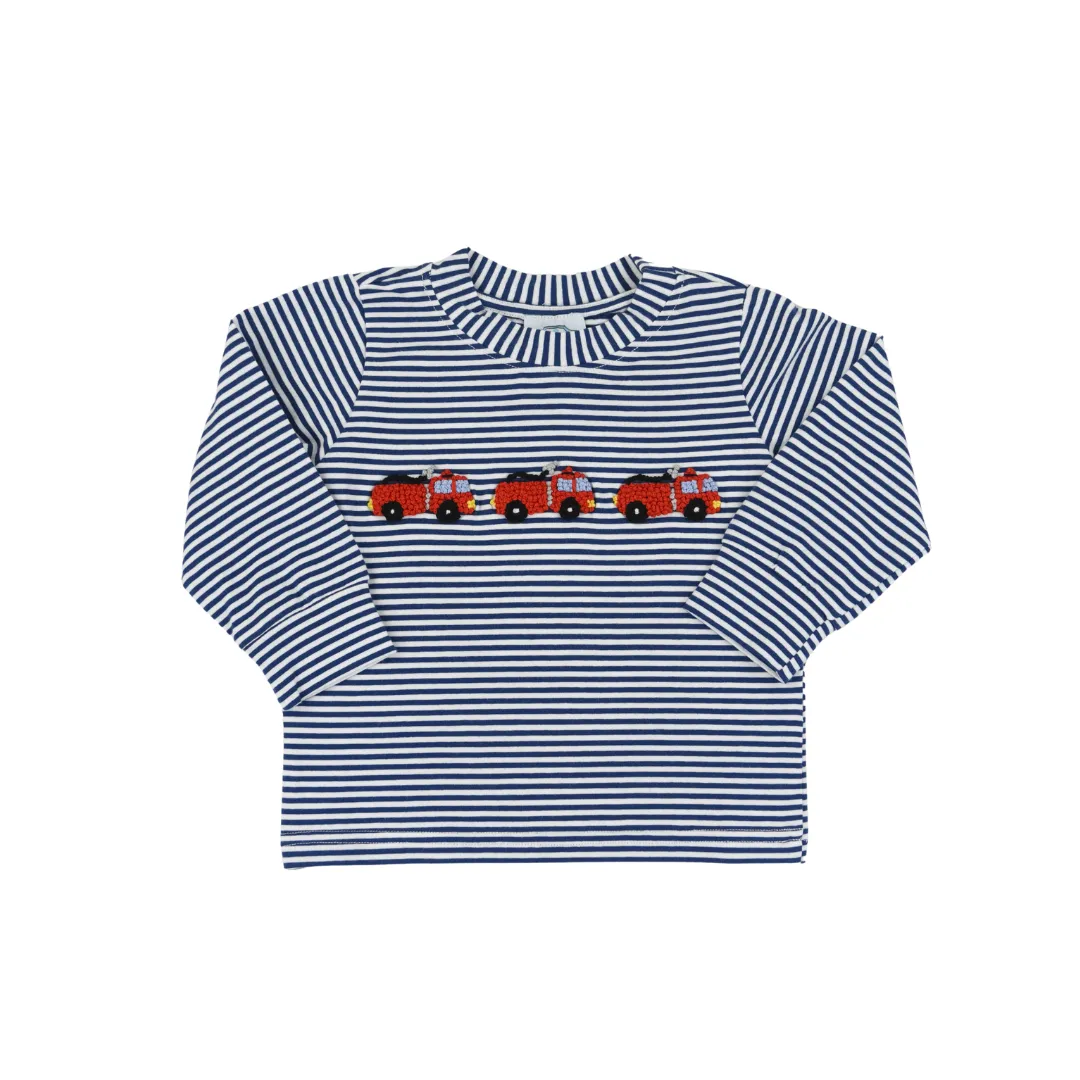 French Knot Firetruck Shirt Only