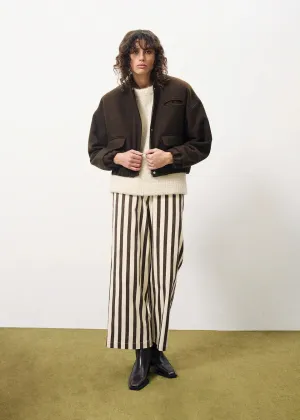 FRNCH Carren Bomber Jacket - Chocolat