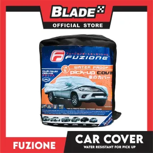 Fuzion Car Cover Water Proof For Pick-Up (FCC-WRPU) Multi-Layer Deluxe, Fits Most Pick-up Trucks, Indoor And Outdoor Car Cover