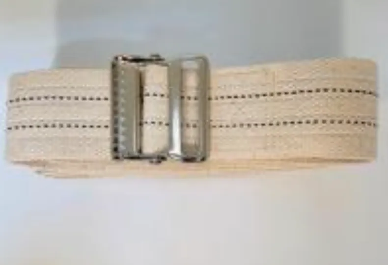 Gait Belt - Pinstripe - Metal Buckle - 84"