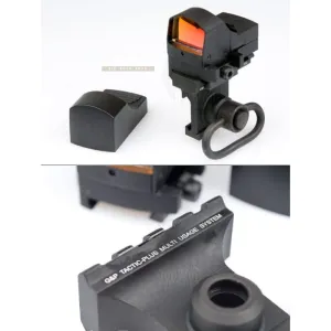 G&P 0P Type Red Dot Sight Scope with Side Mount