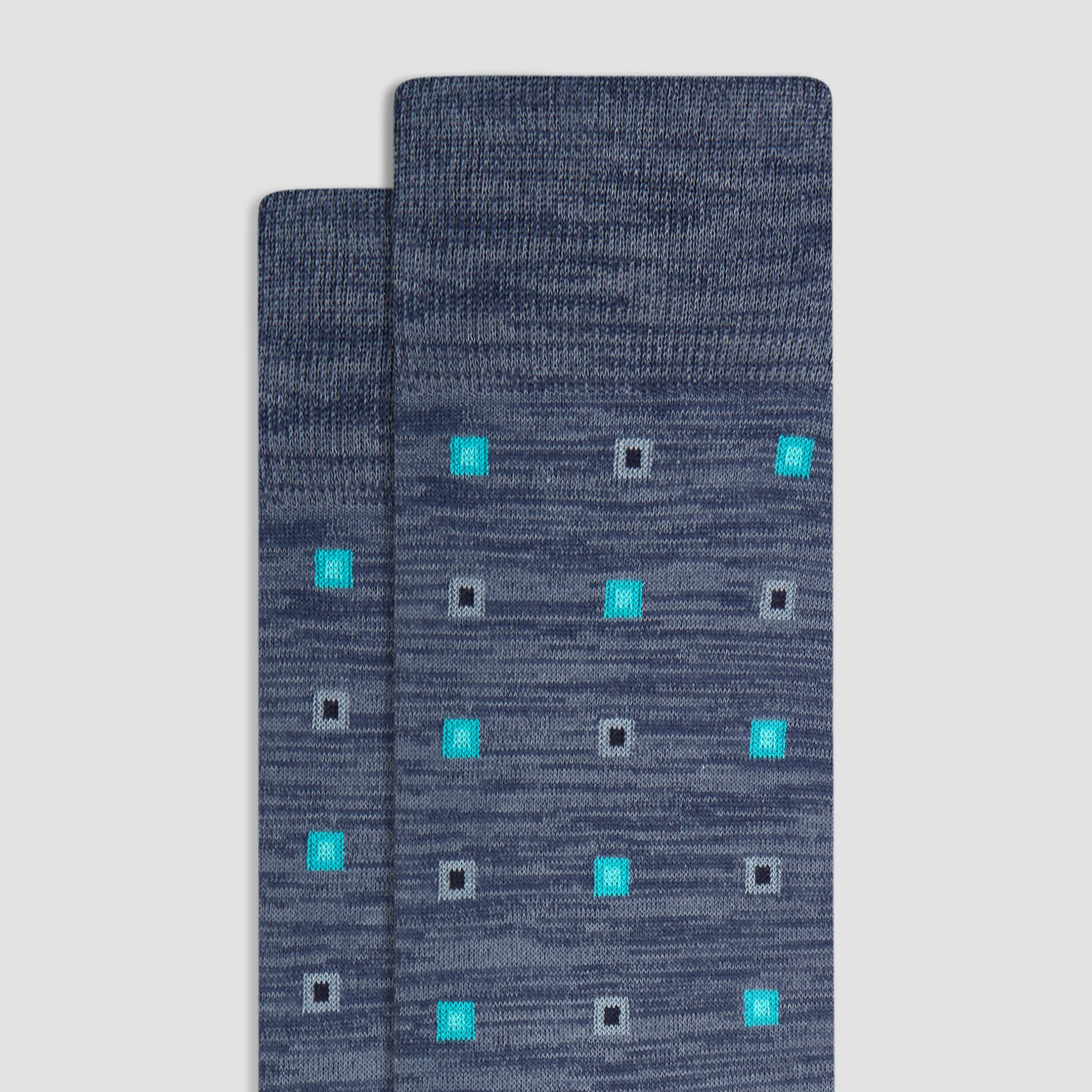 Geometric Mid-Calf Socks