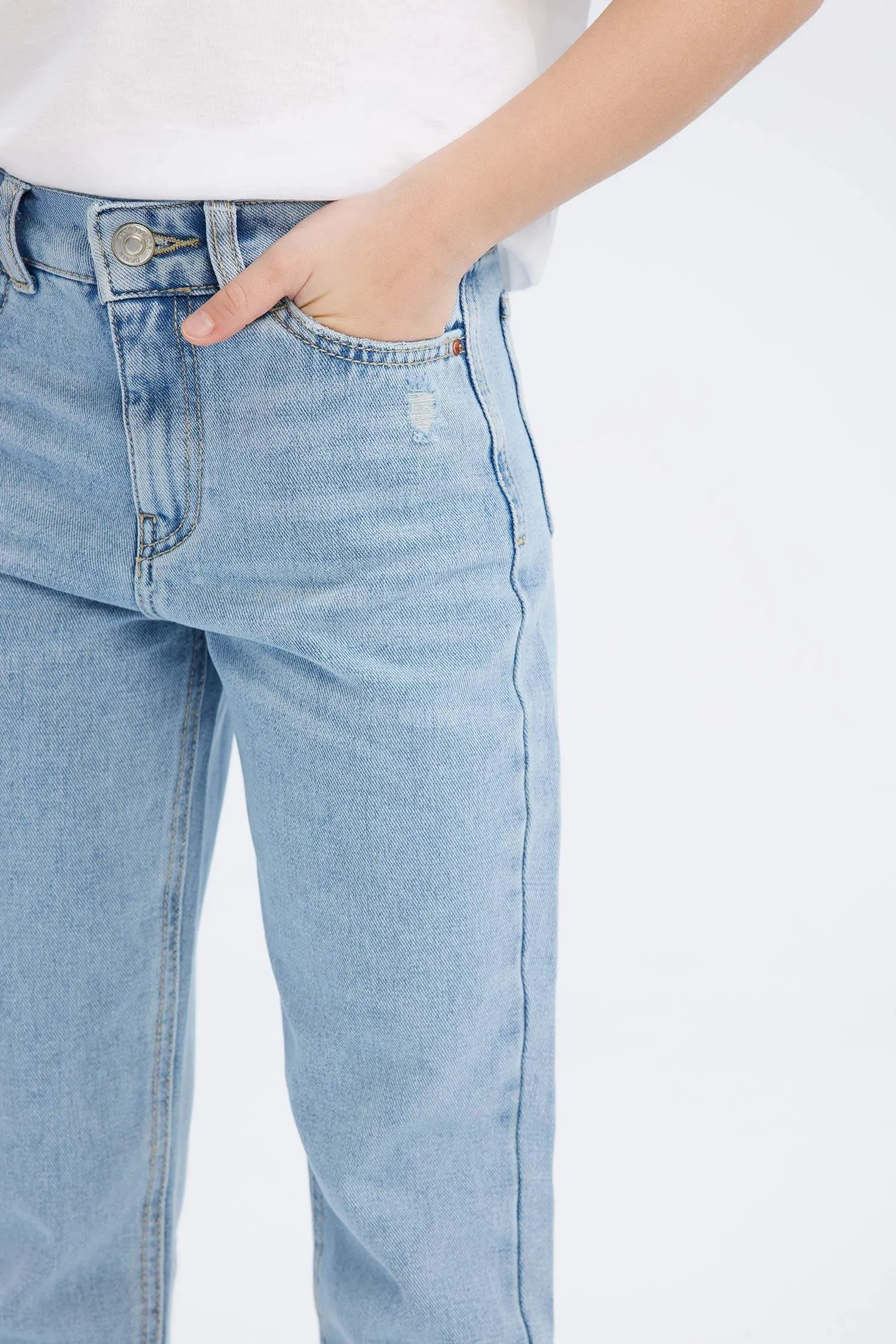 Girl Mom Fit Standard Leg Jeans