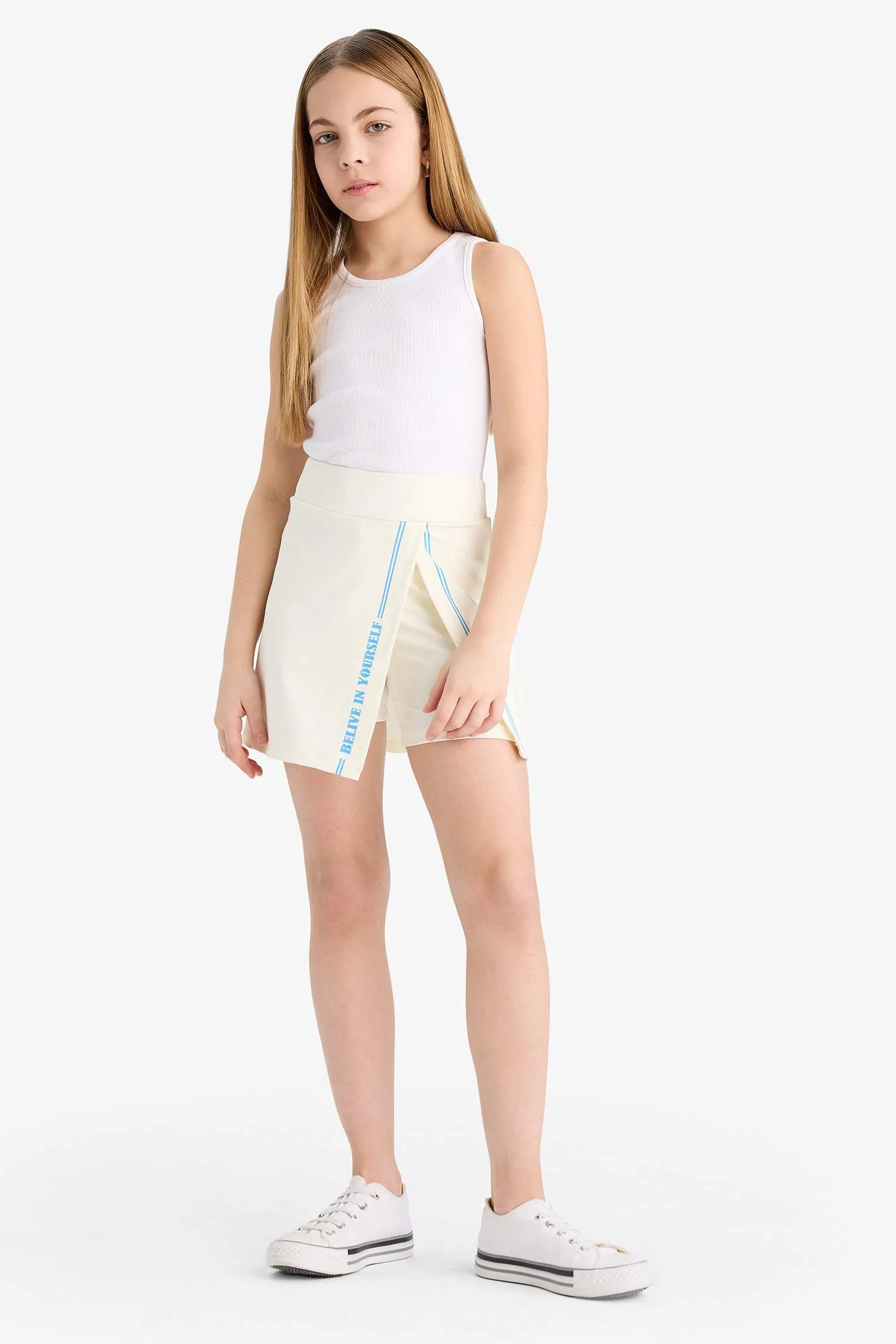 Girl Printed Skort