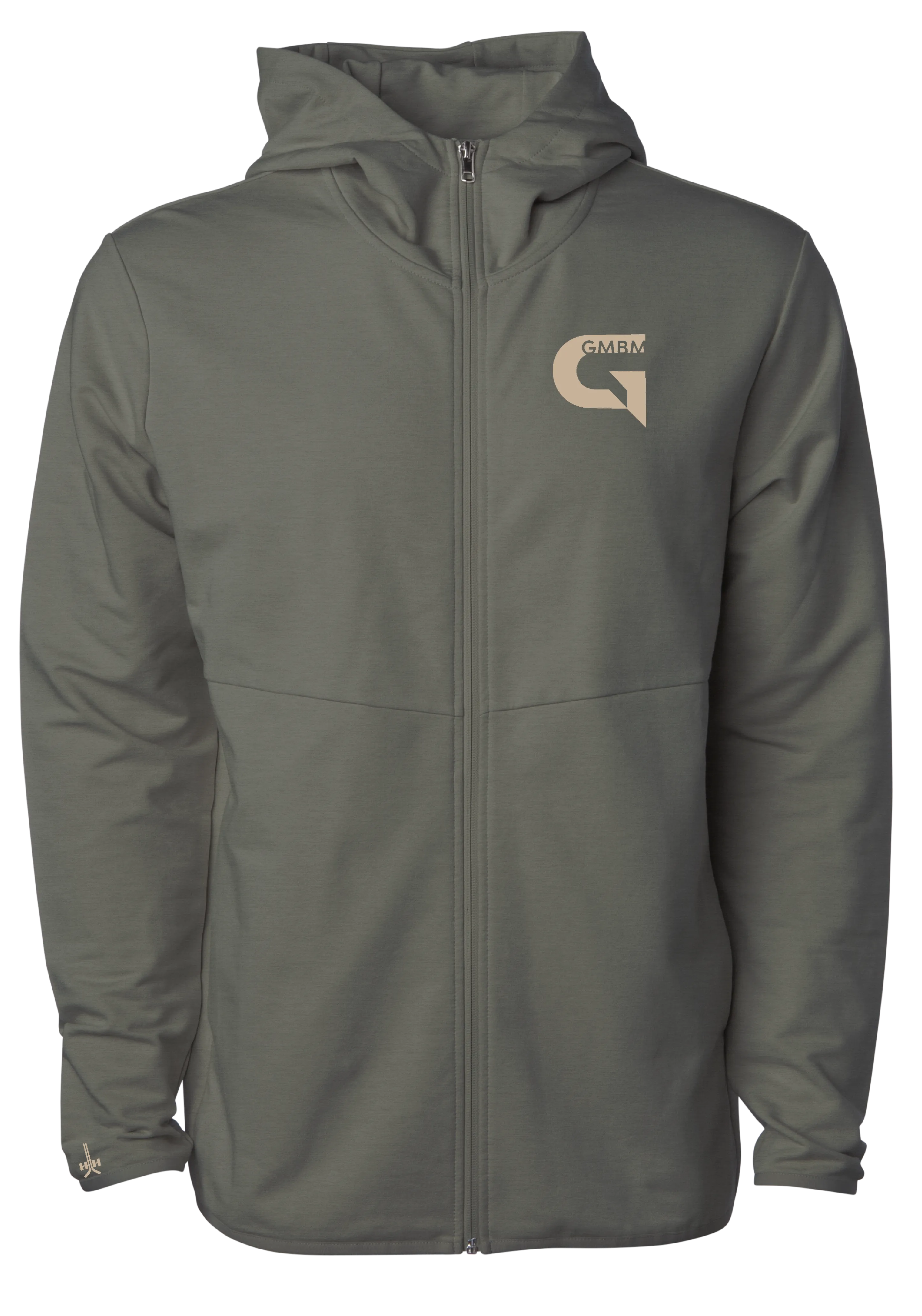 GMBM SCUBA-NECK STRETCH HOODIE