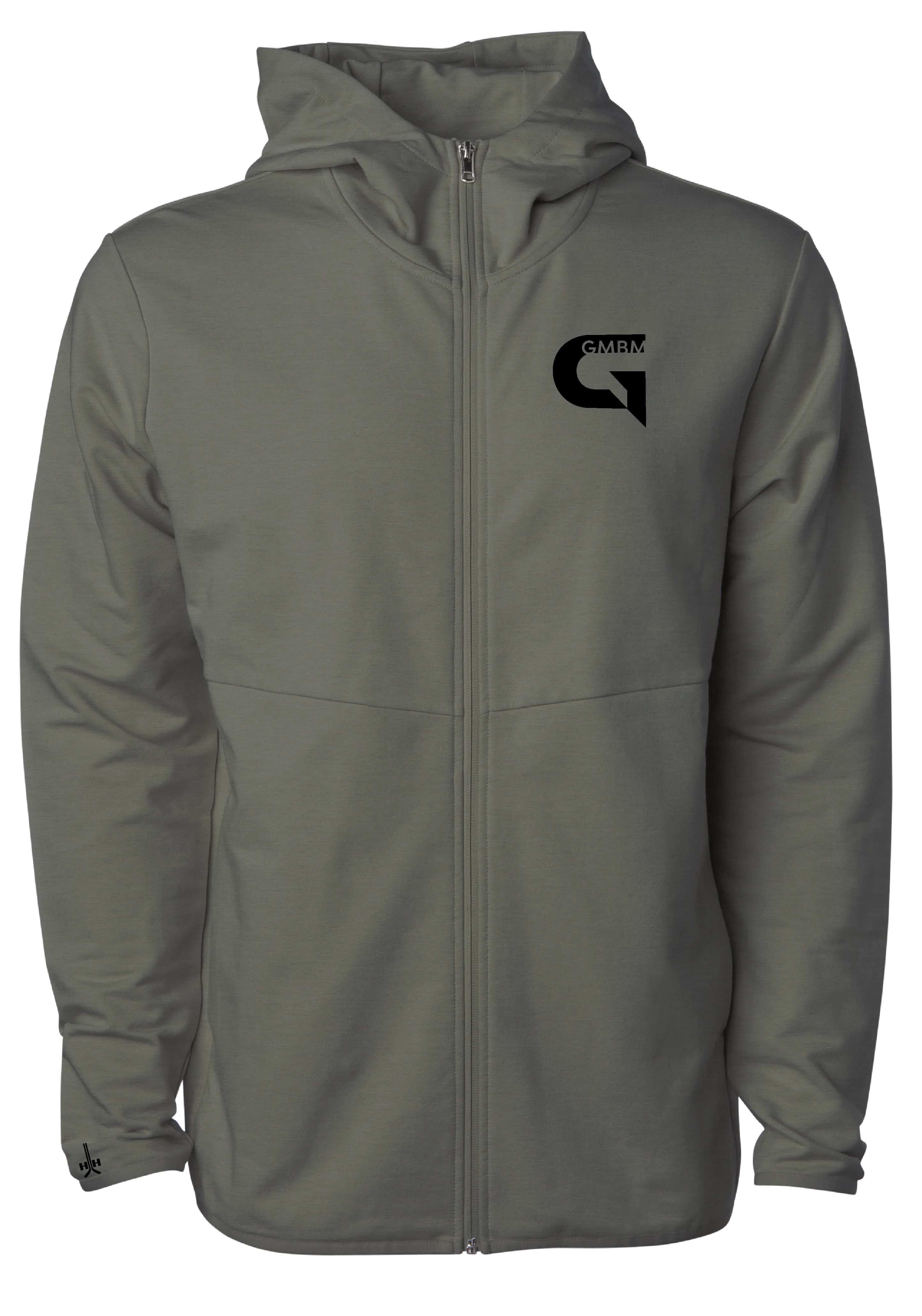 GMBM SCUBA-NECK STRETCH HOODIE