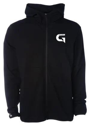 GMBM SCUBA-NECK STRETCH HOODIE