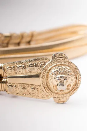 Gold Lion Belt