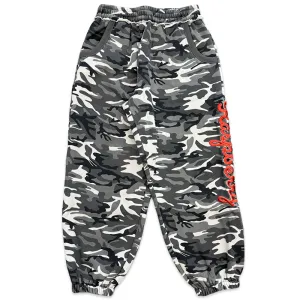GV Gallery Raspberry Hills Snow Camo Sweatpants Multi Red