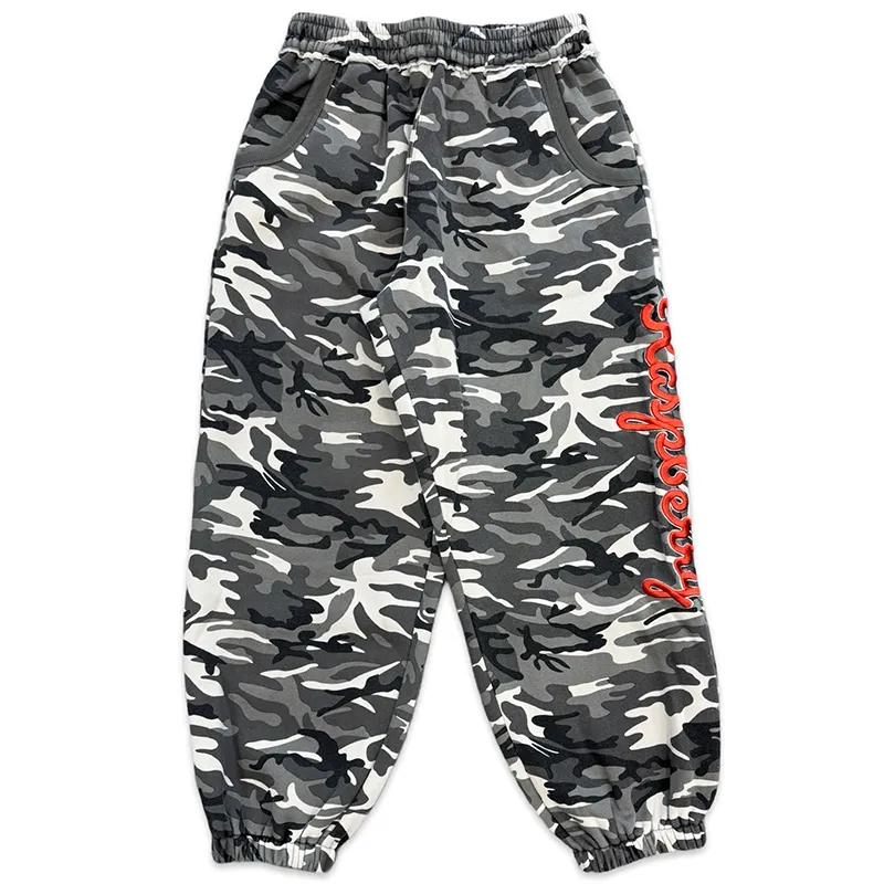GV Gallery Raspberry Hills Snow Camo Sweatpants Multi Red