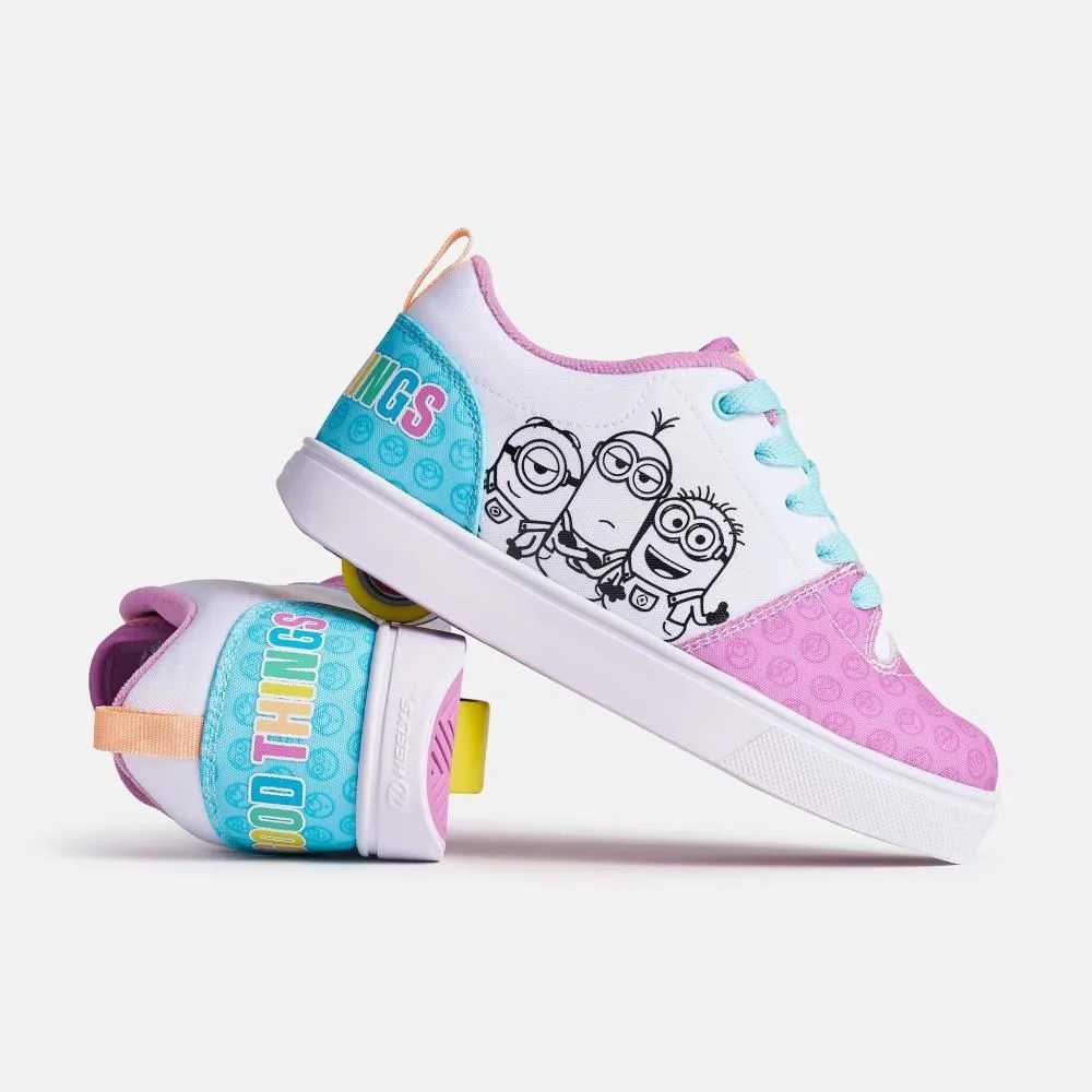 Heelys x Minions Minions Ezzential - White / Purple / Sky Blue