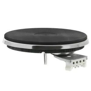 Hotplate 180mm 1500 Watt Low Profile Black
