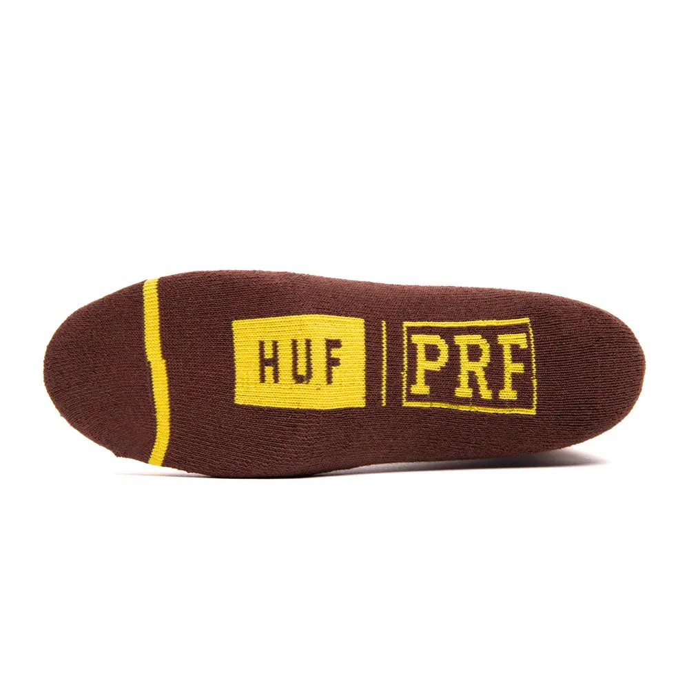 Huf - X PRF Pablo Crew Socks Chocolate