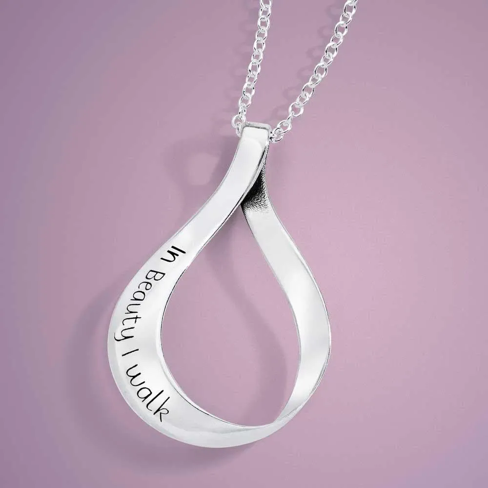 In Beauty I Walk - Navajo/Dine Prayer Necklace