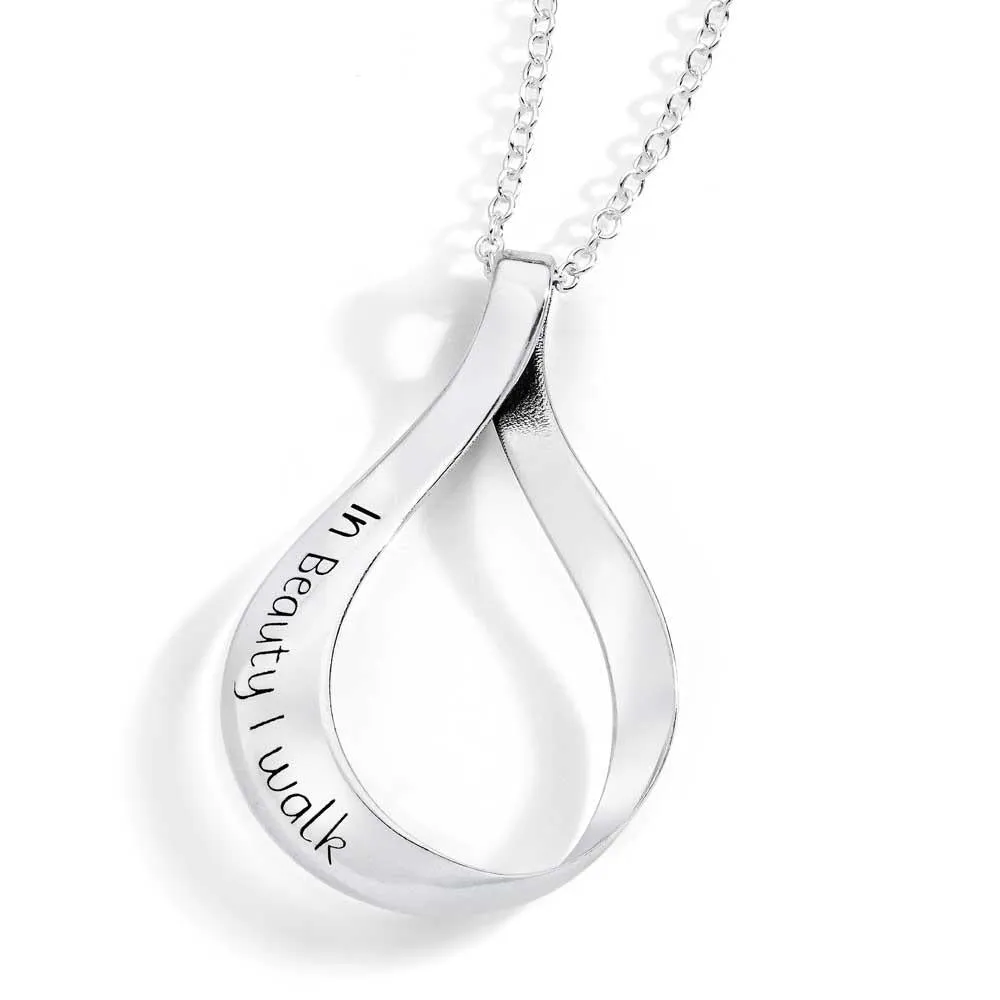 In Beauty I Walk - Navajo/Dine Prayer Necklace