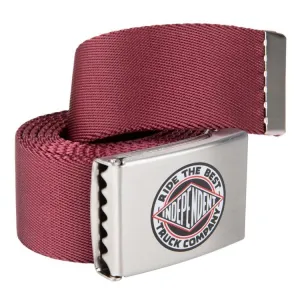 Independent Truck Co RTB Summit Belt Maroon