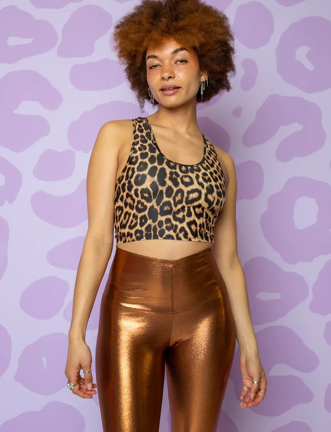 Joan Racerback Crop Vest