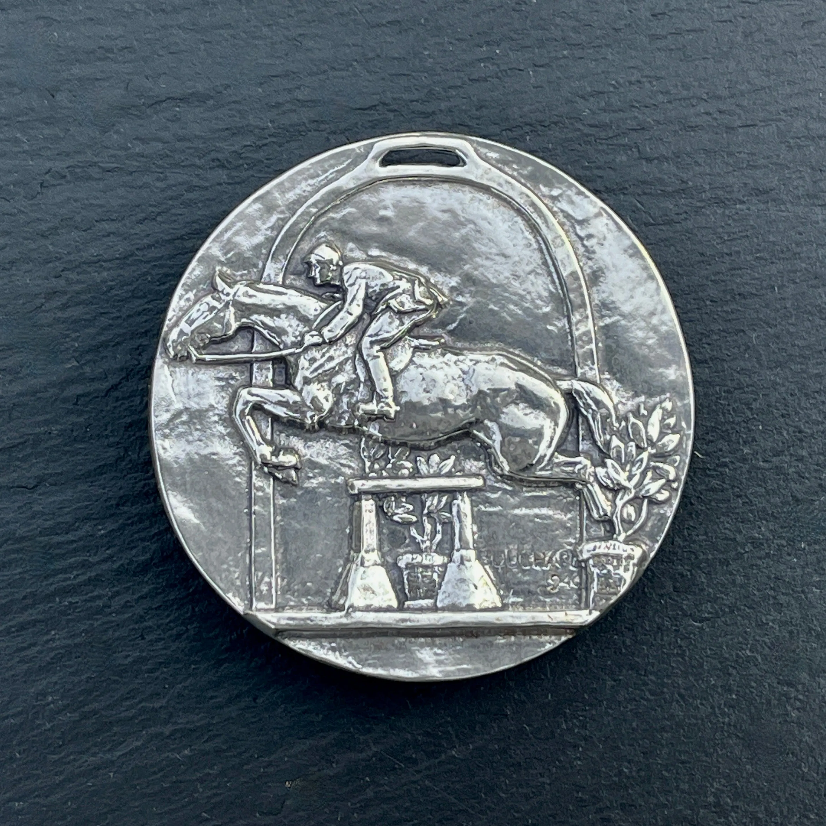 Jumper Medal Belt Buckle (fits 1.5" inch belt)