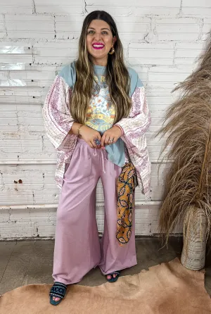 Kid Rock Sky Blue Pancho Top