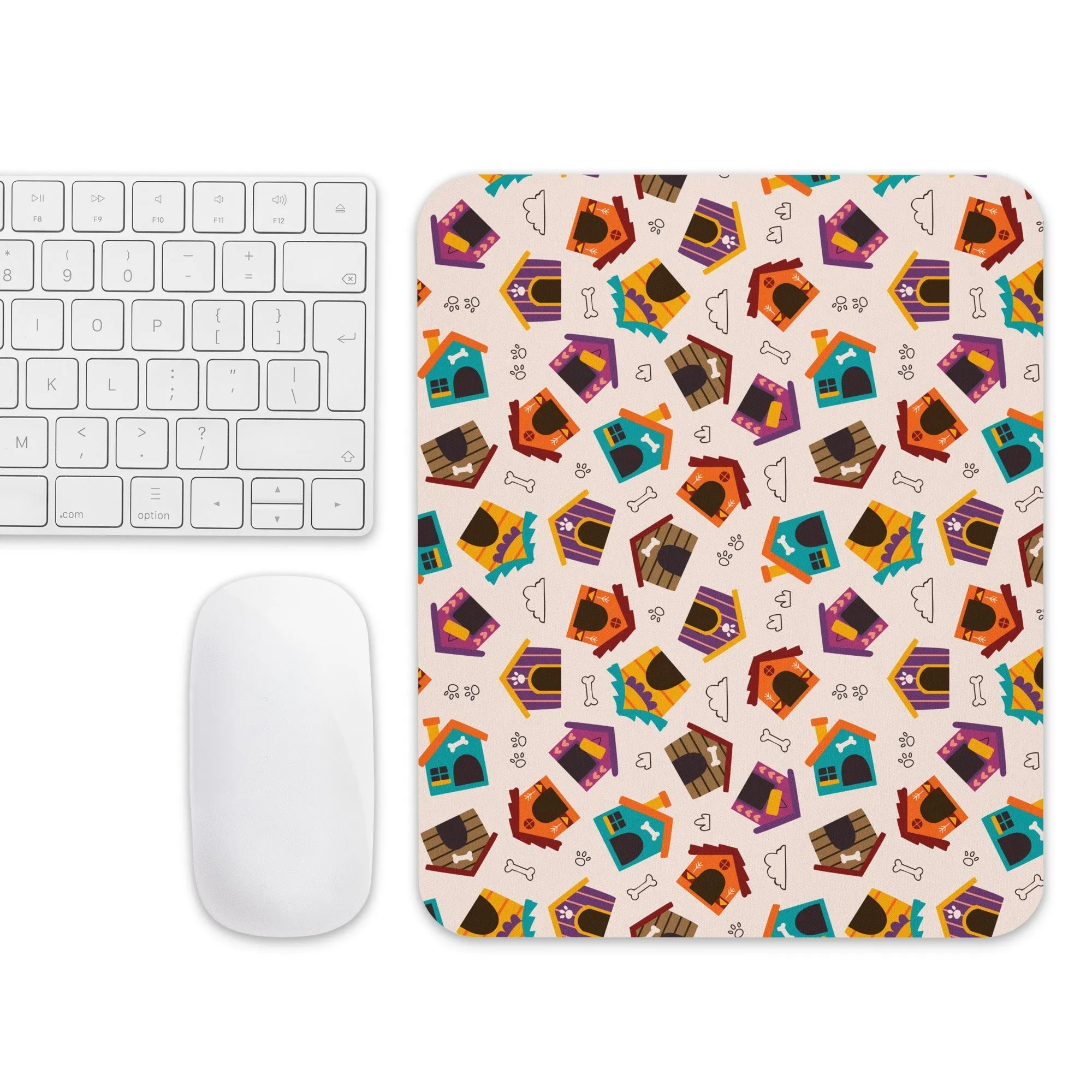 Kids Dog House Mouse Pad