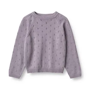 Knit Pullover Mira  in Lavender
