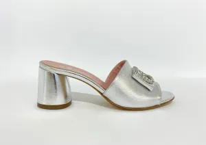 Le Babe - 4617S4 Silver Mule*