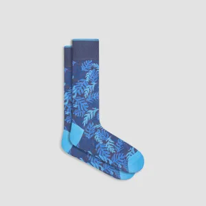 Leaves Mid-Calf Socks