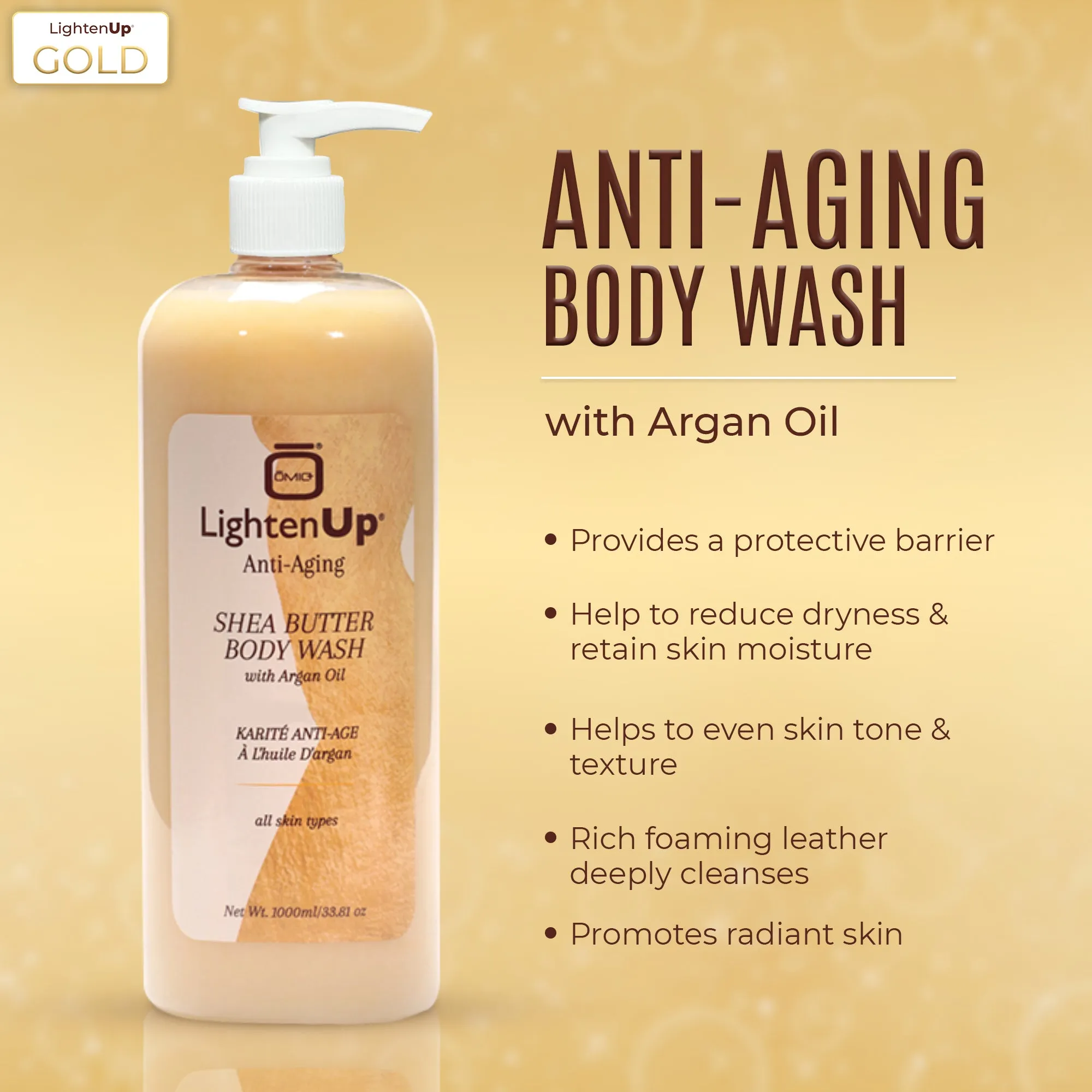 Lighten Up Anti-Aging Shower Gel - 1000ml