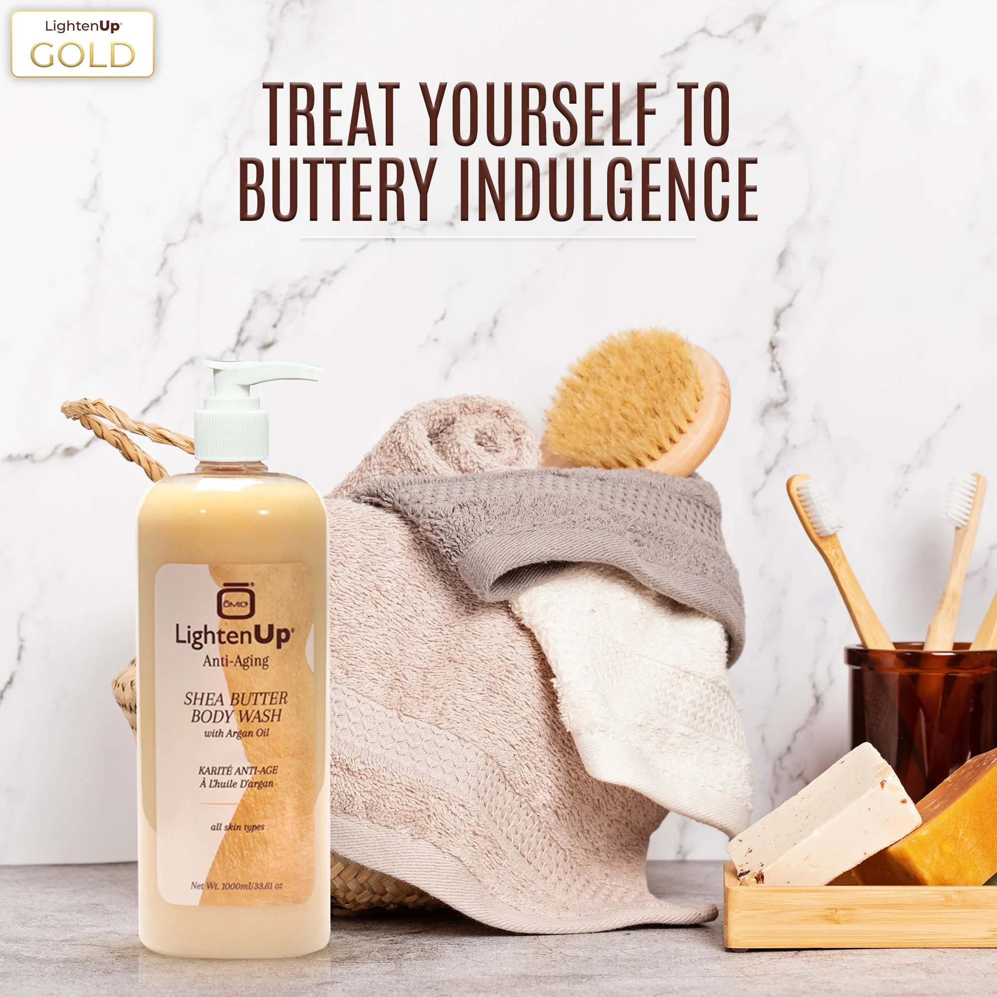 Lighten Up Anti-Aging Shower Gel - 1000ml