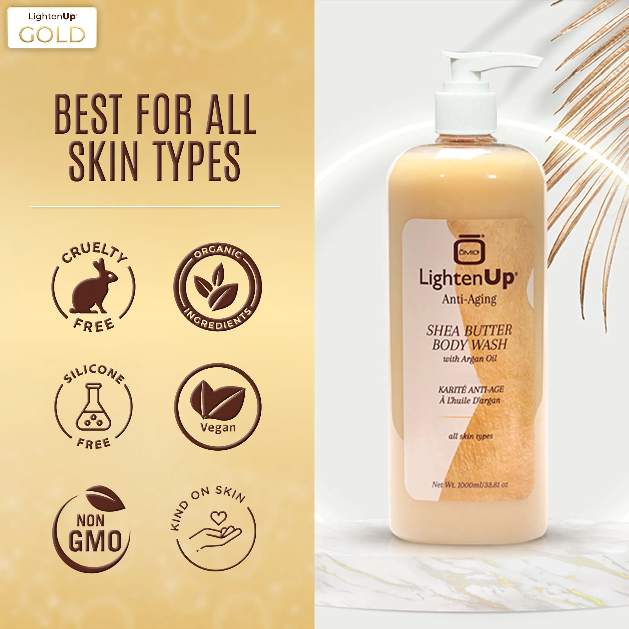 Lighten Up Anti-Aging Shower Gel - 1000ml
