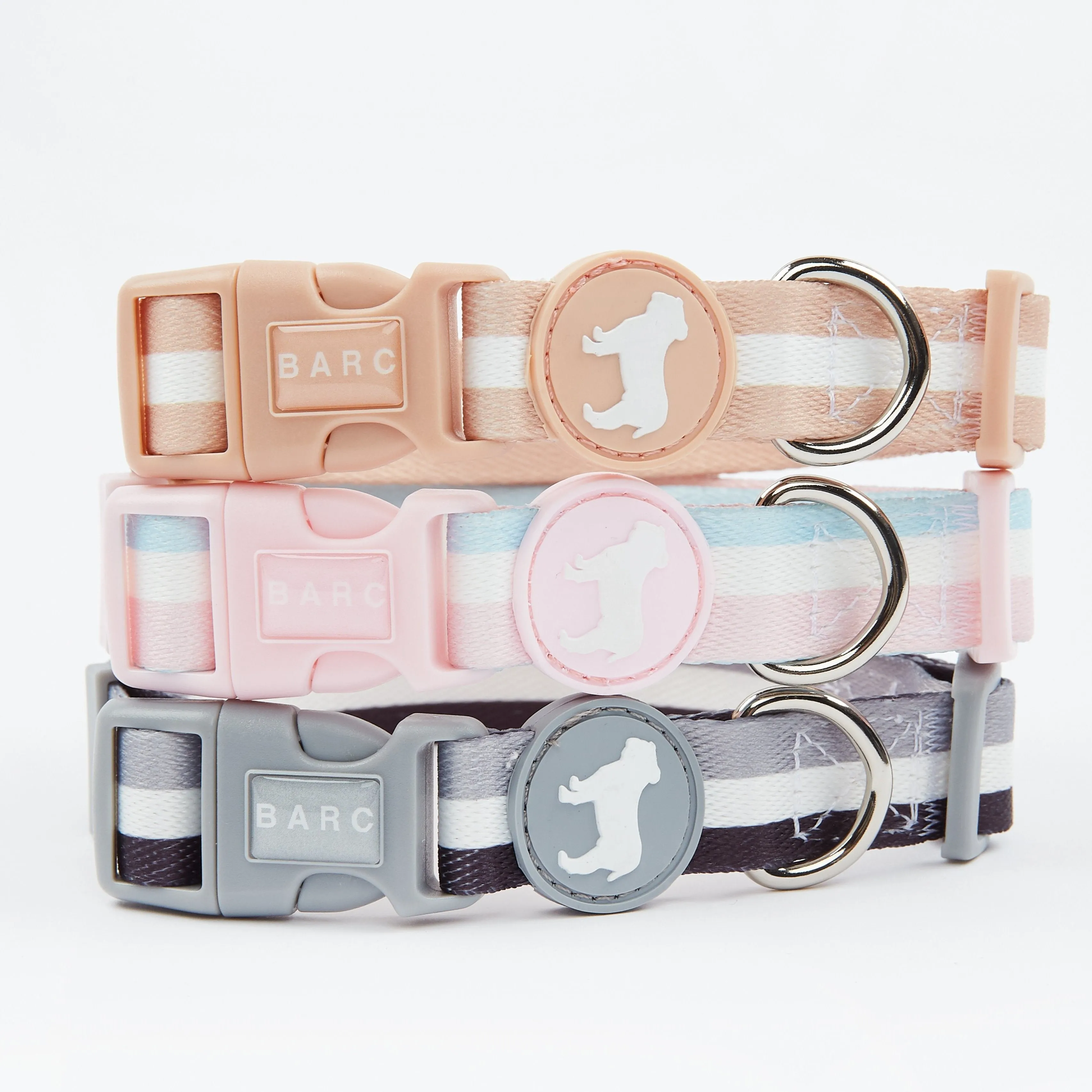 Liquorice Stripe Fabric Collar