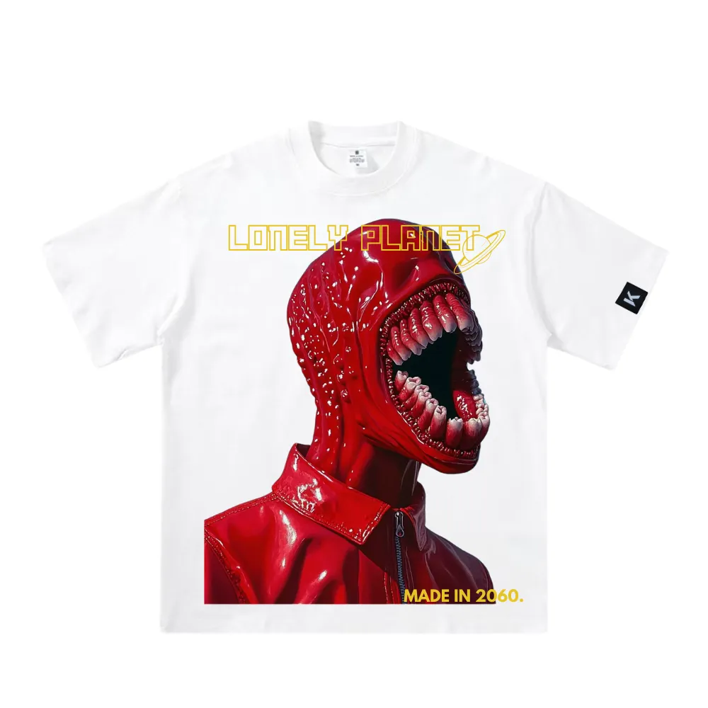LONELY PLANET Scram Monster 'Bloody Mouth‘T-Shirt