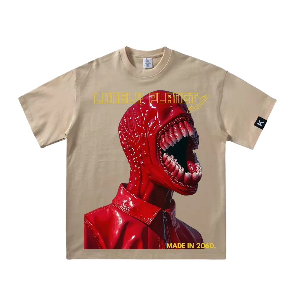 LONELY PLANET Scram Monster 'Bloody Mouth‘T-Shirt