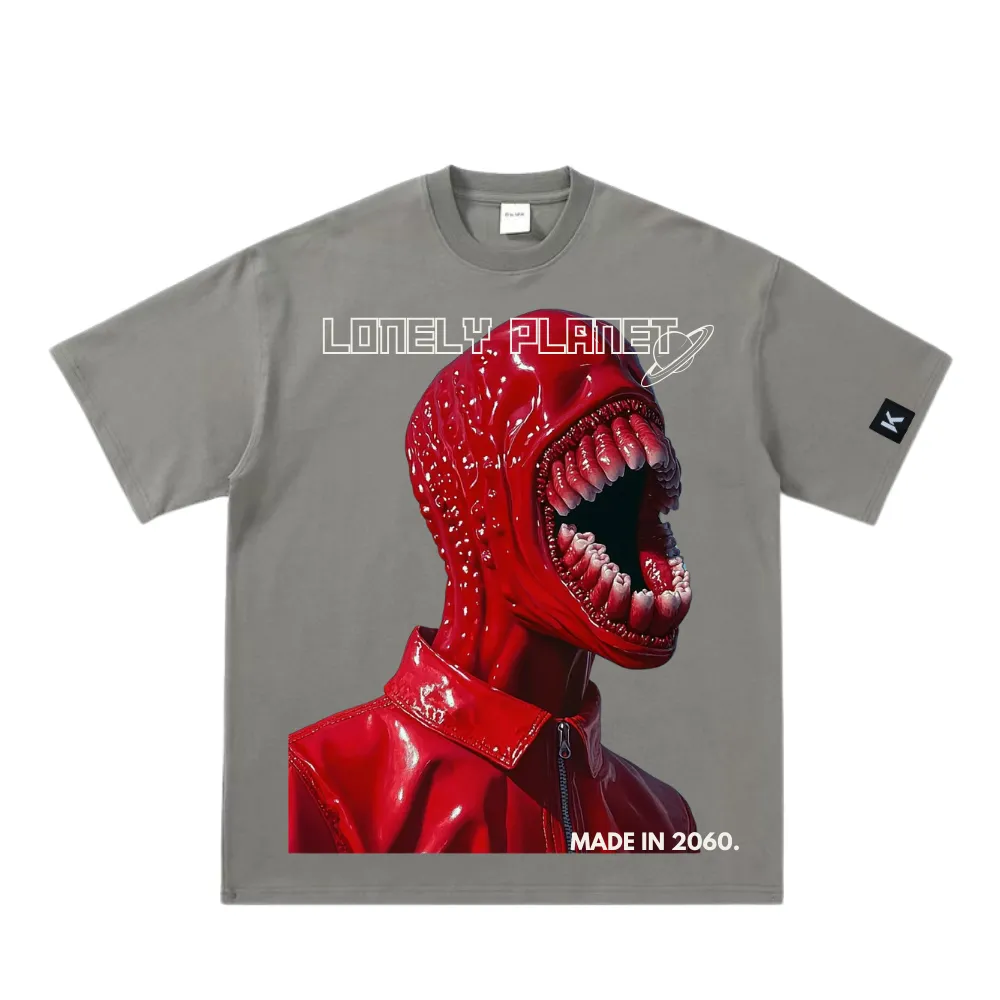 LONELY PLANET Scram Monster 'Bloody Mouth‘T-Shirt