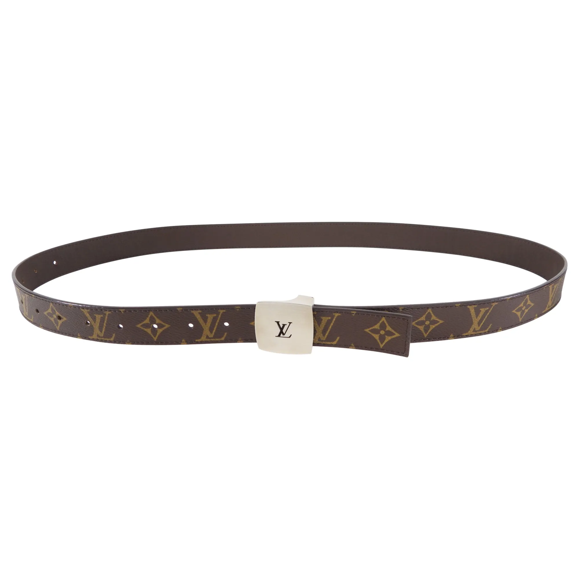Louis Vuitton Monogram LV Buckle Belt - 110 / 44