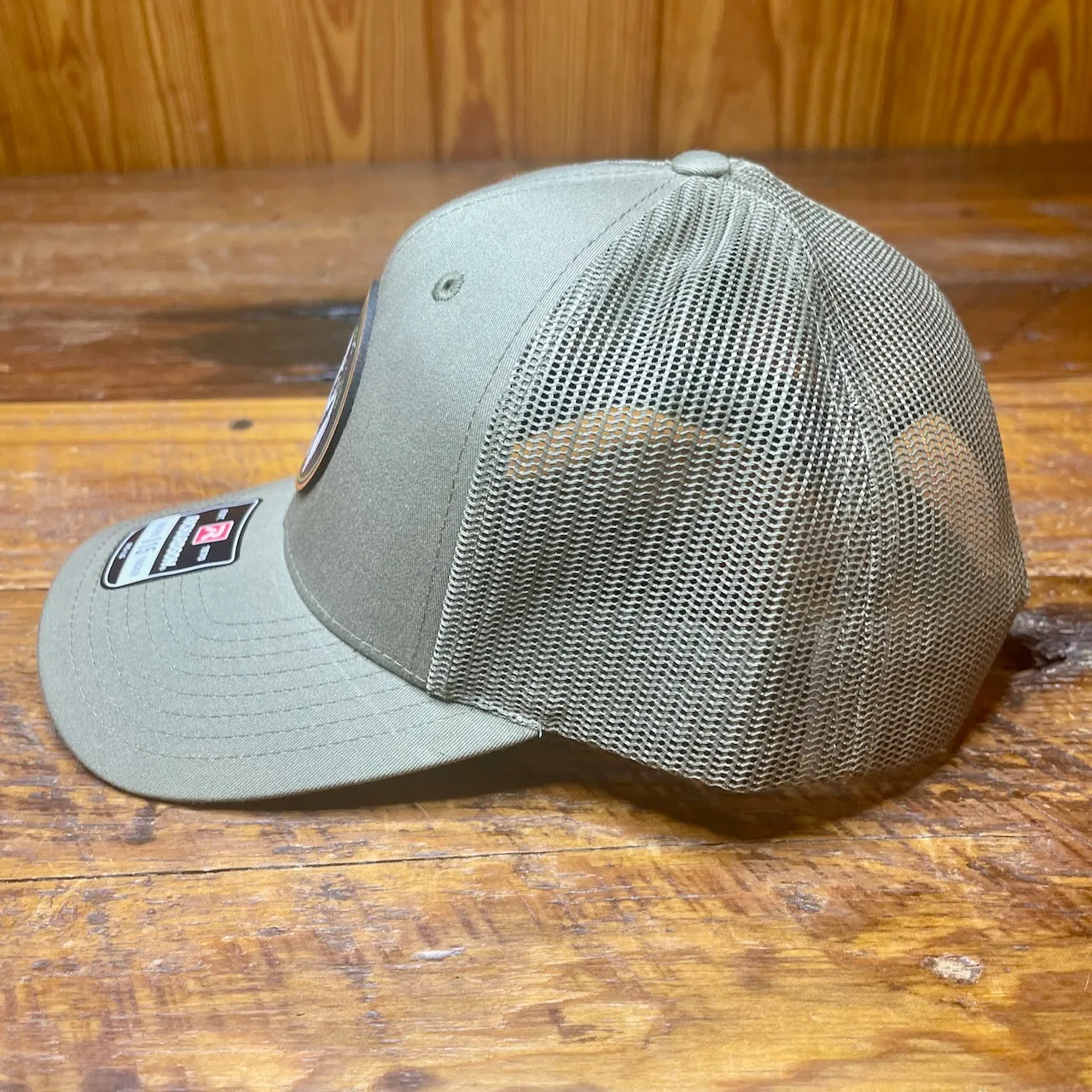 Low Profile Trucker Cap Wolf Skull Logo